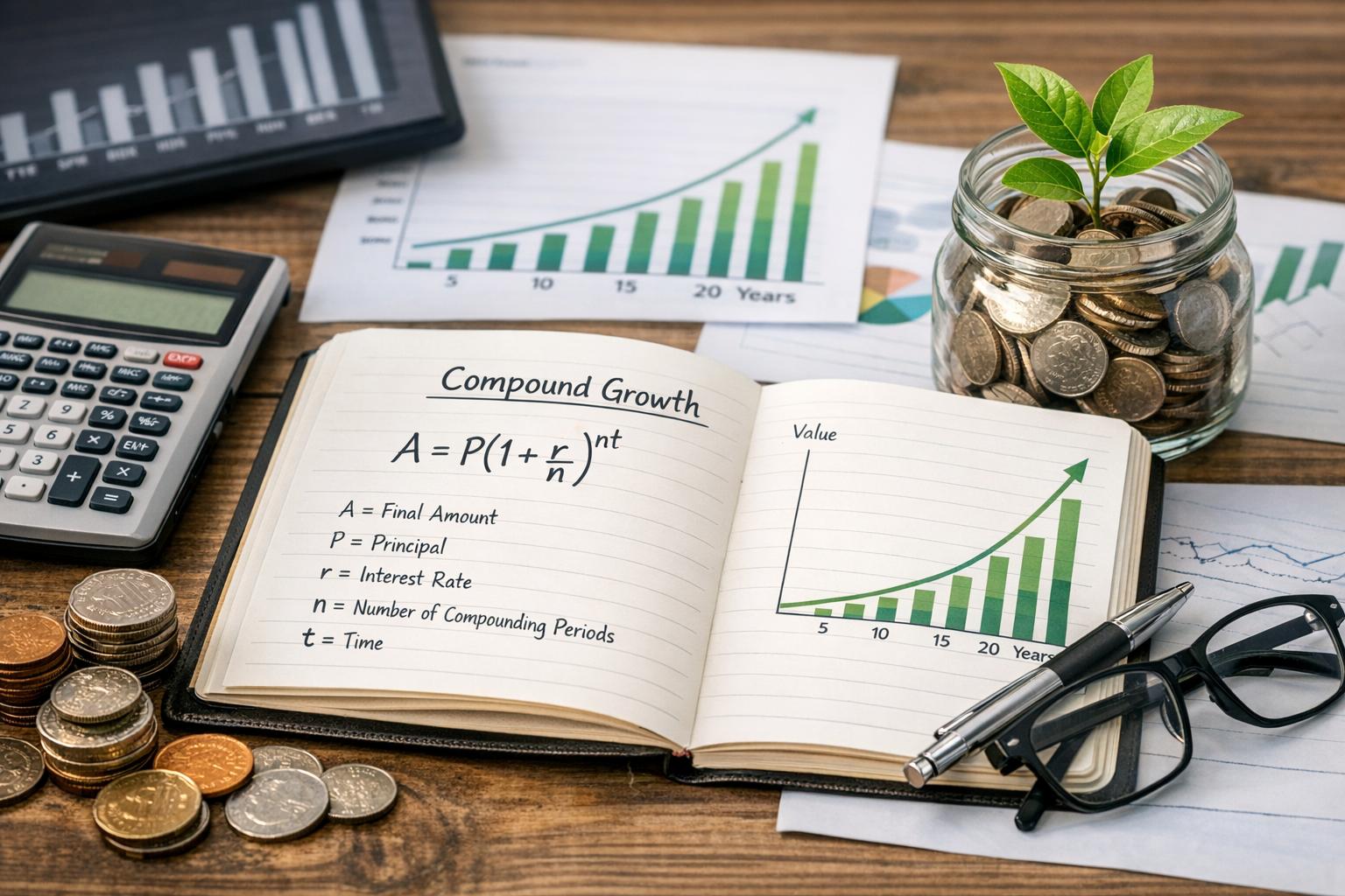 The Mathematics of Compound Growth